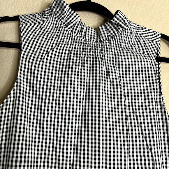 Tyler Böe Dress Women Medium Checkered Ruffle NEW Cottagecore Prairie Hippie - Picture 8 of 14